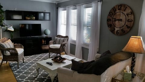 Living Room with wonderful natural light.