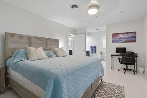 Master Bedroom with work station