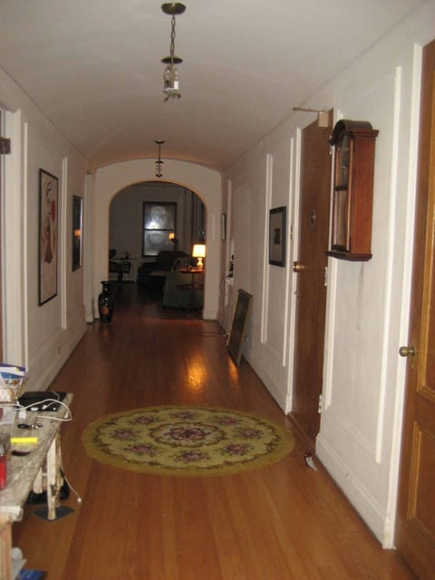 Gallery Hallway looking towards Living Room