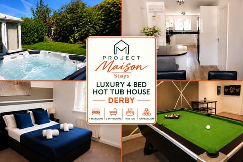 Luxury 4 Bed Hot Tub House | Derby