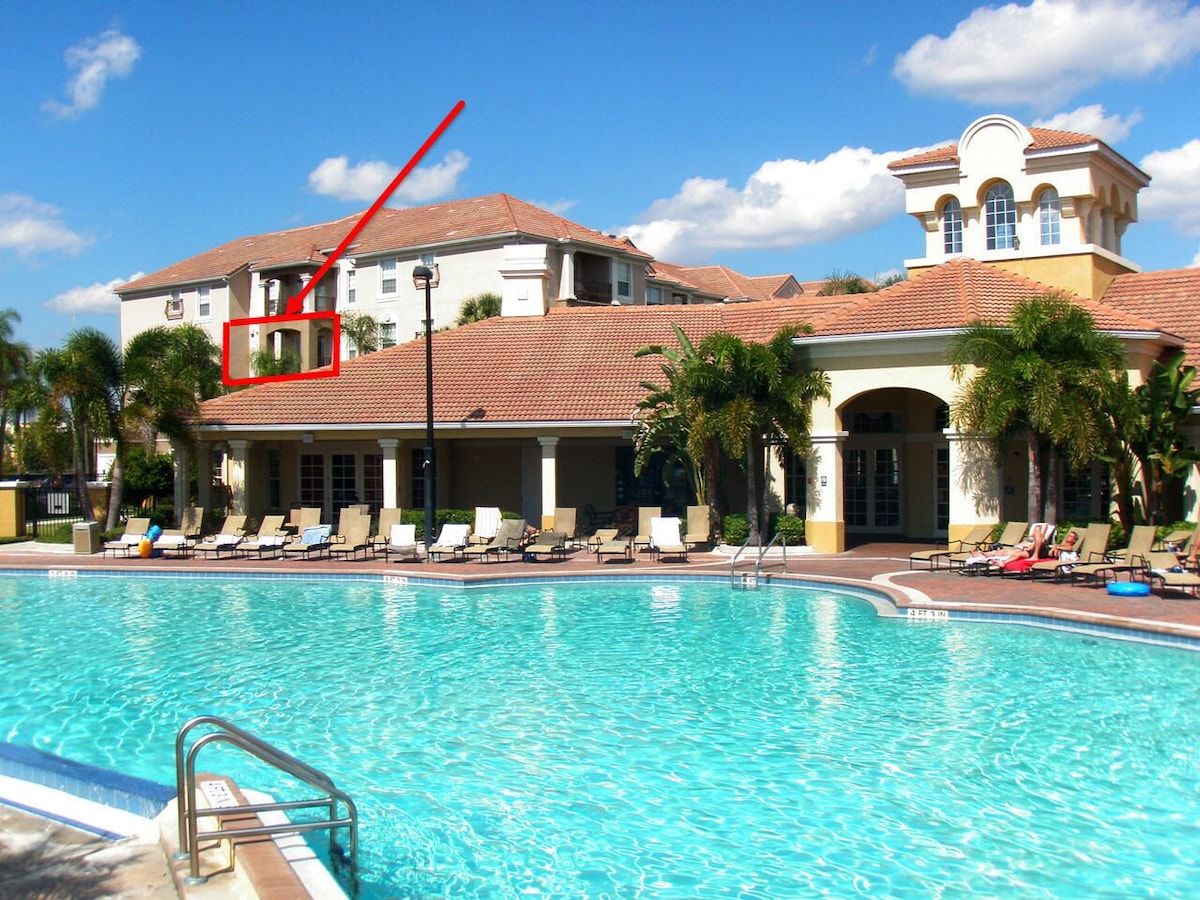 5000-307 - 2 BED, 2 BATH, DIRECTLY BY THE POOL AREA