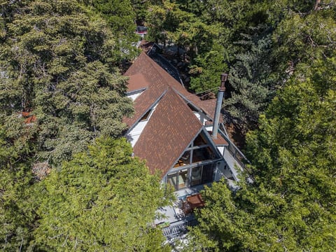 Lake Arrowhead A-Frame | Fireplace & Foosball