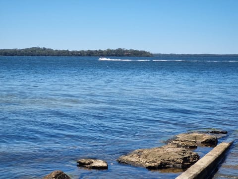 The Basin is great for water sports. We supply a few bodyboards for the kids.