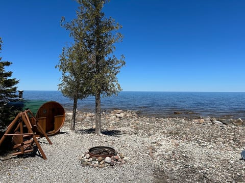 Lake Huron Haven: Private Sauna & Sunset Views image 1