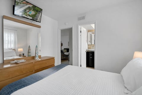 Serene Bedroom with Modern Amenities