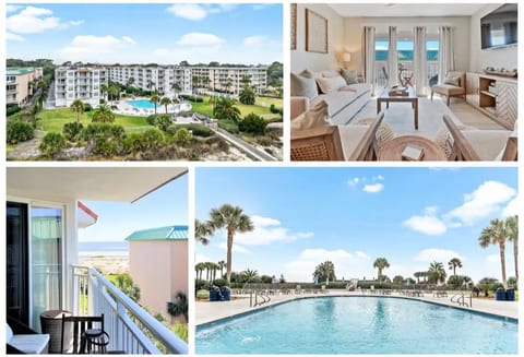 Oceanfront resort with balcony ocean view