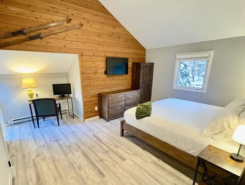 Primary Bedroom with private work space