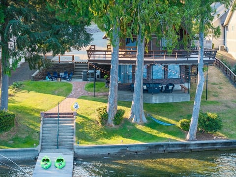 Easy access to the water with private dock and swim area