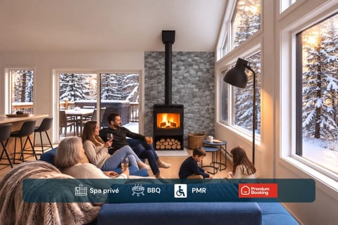 Confort Scandinave | PMR, Private spa & BBQ