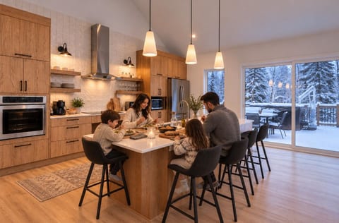 Confort Scandinave | PMR, Private spa & BBQ