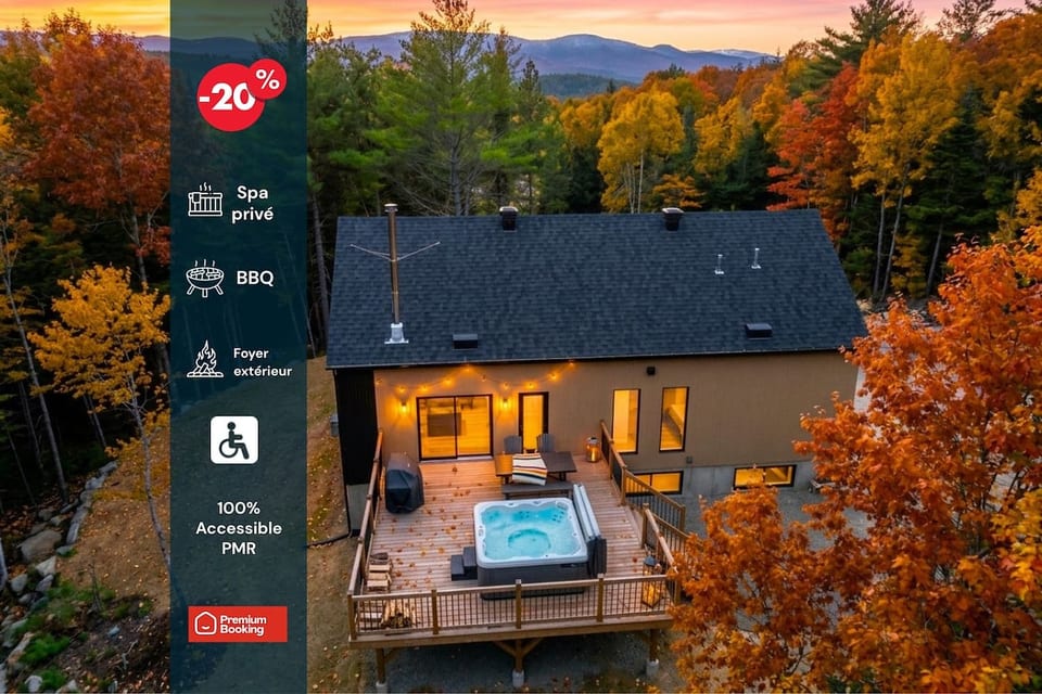 Confort Scandinave | PMR, Private spa & BBQ - Saint-Côme
