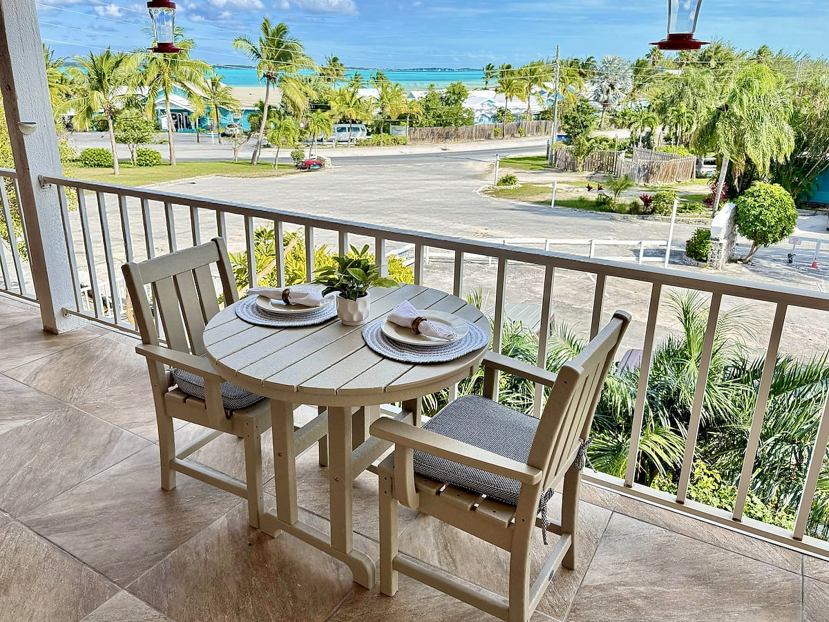 Perfect for 2 Ocean View Exuma Bahamas Condo