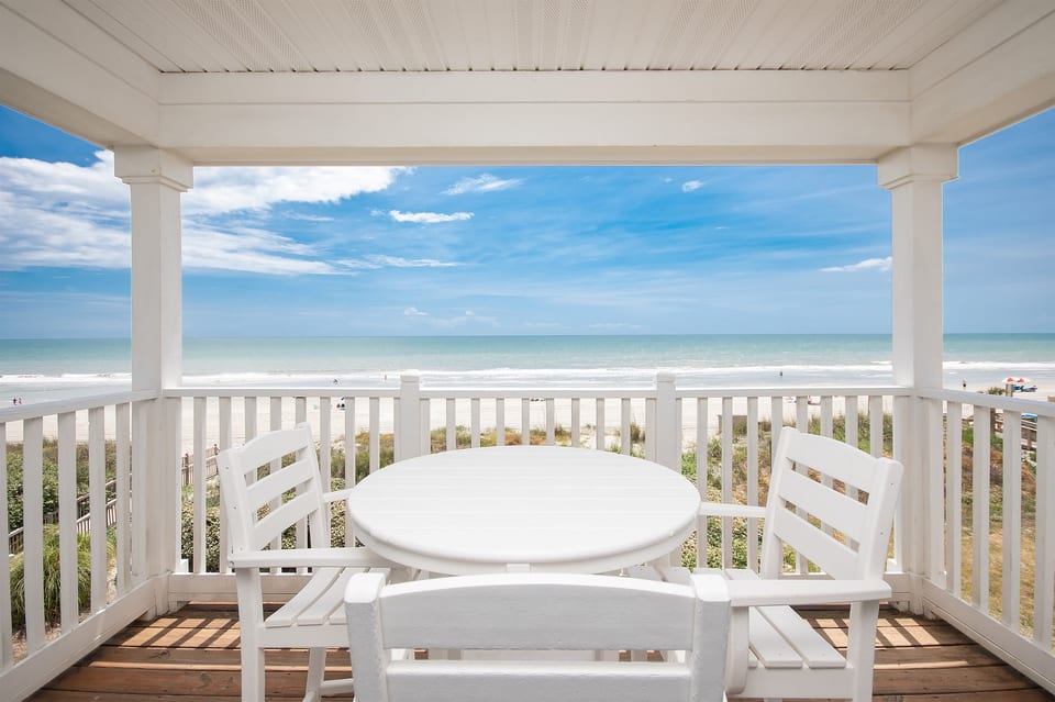 Second floor balcony
