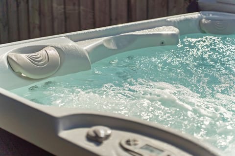 Unwind in our brand-new saltwater spa, the perfect way to soak, relax, and recharge after a day at Crescent Beach.