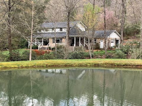 view of house across our pond