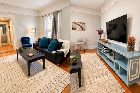 2BR · Sleeps 6 · Near Sullivan Sq T · Boston image 3