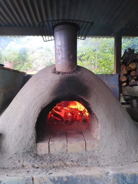 Our wooden fire Pizza oven