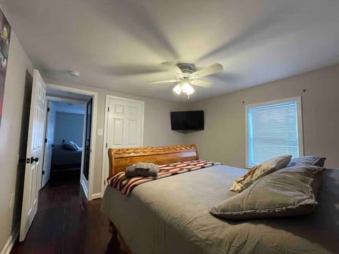 First-floor king suite with its own bathroom