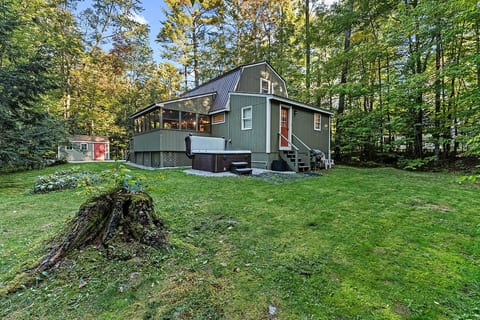 A cozy place to slow down, breathe in the mountain air, and enjoy your own private getaway.