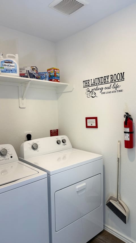 onsite laundry room
