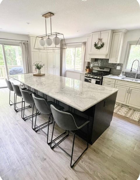 Another angle of kitchen views.