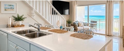 Ocean view from our kitchen
