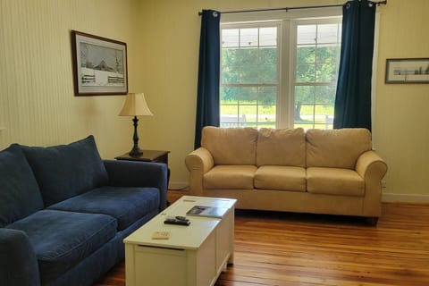 Family room with plenty of seating.