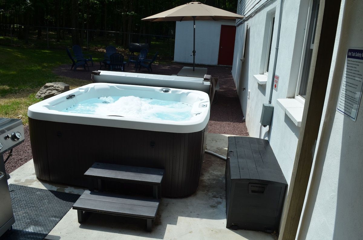 Pocono Retreat - Private Hot Tub Jim Thorpe 25 min