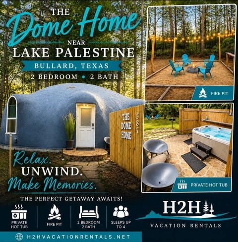 Dome Home at Lake Palestine (Bullard)
