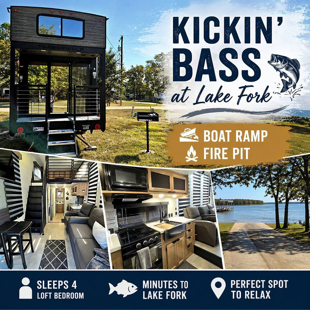 Kickin' BASS at Lake Fork