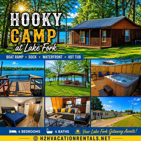 Hooky Camp Cabins at Lake Fork