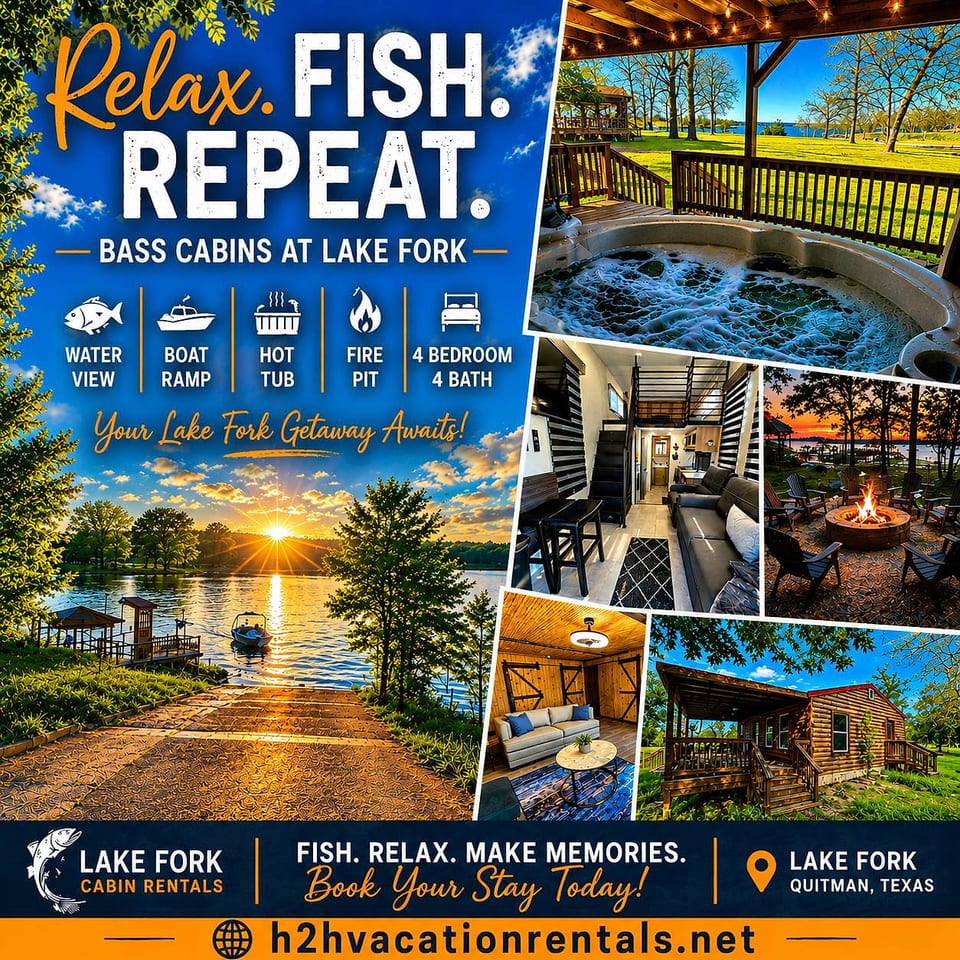 Bass Cabins at Lake Fork - Quitman