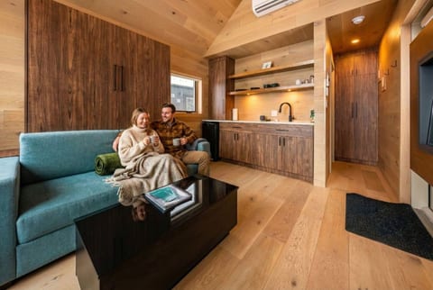 Jolie Vie Wellness Retreat | Wood Tiny Home #5