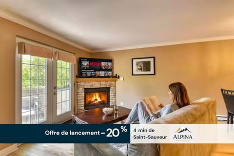 Condo Alpina – 3105 | Cozy Retreat in St-Sauveur