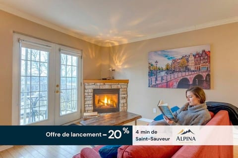 Alpina Condo 3209 | Cozy Retreat in St-Sauveur