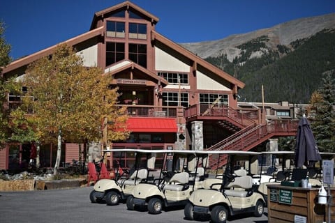 Clubhouse across street