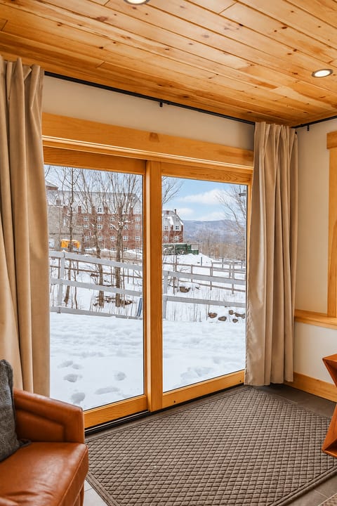 View from living room door