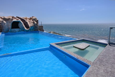 Infinity and and jacuzzi