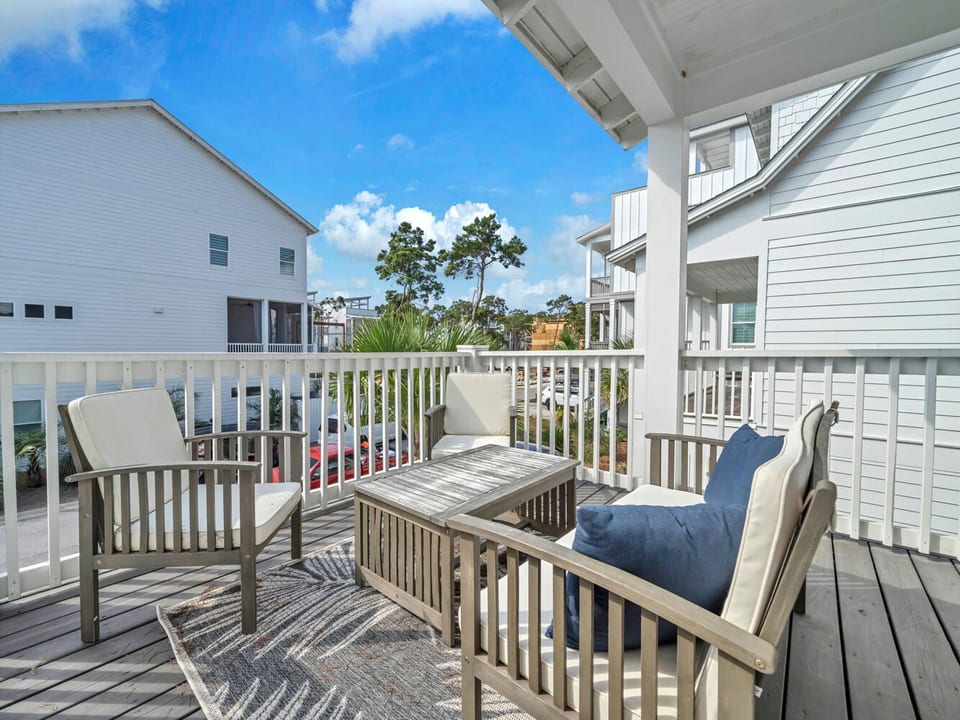 Welcome to Serenity By The Sea! Take in the beautiful surroundings from your private, stylish deck retreat!