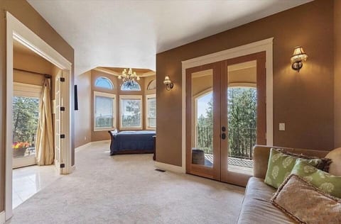 Master bedroom private balcony