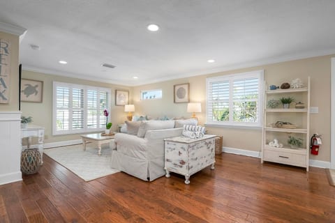 Step inside the open living space