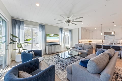 Open living area made for gathering
