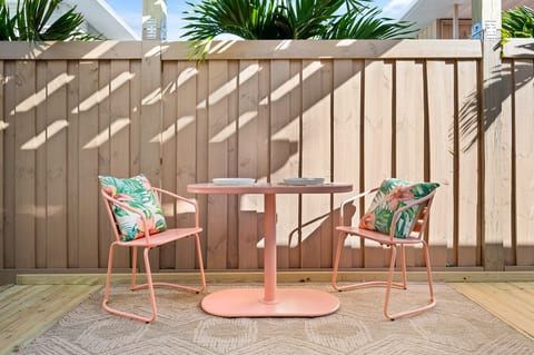 Charming private patio retreat