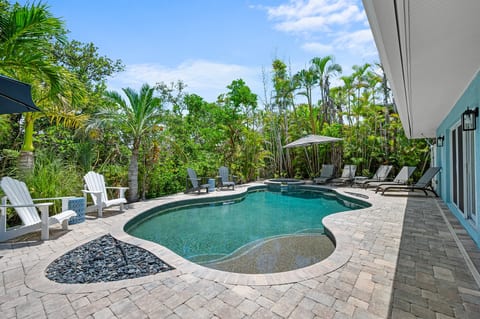 Private tropical oasis