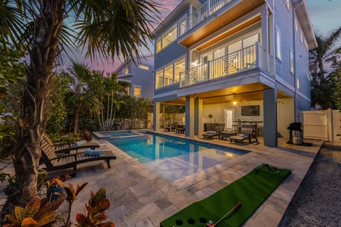 Beautiful backyard at any time of the day