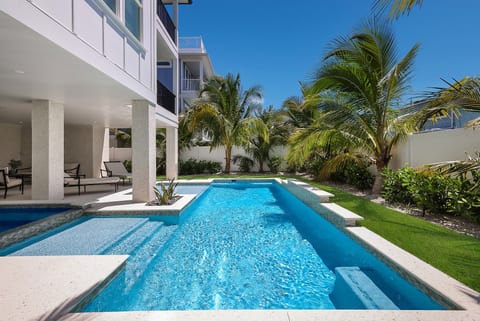 Float in the sparkling waters