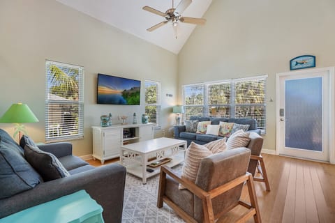 Plenty of living room seating
