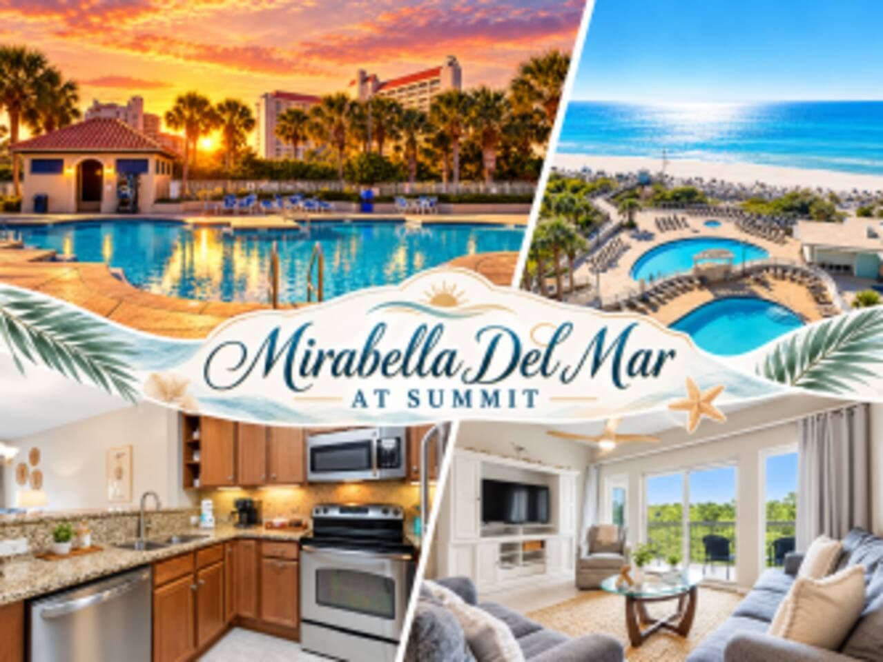 Resort pool | Updated kitchen | Walk to the beach