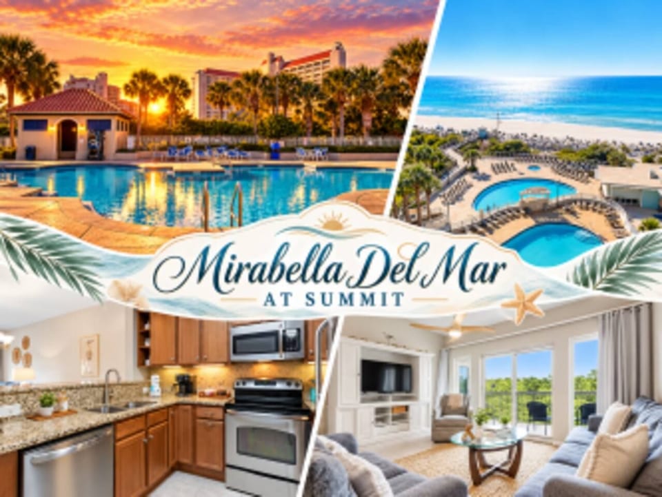 Resort pool | Updated kitchen | Walk to the beach - Santa Rosa Beach