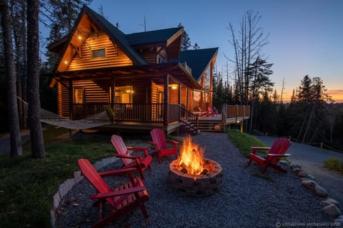 River Road Loj - Lake Placid log cabin rental